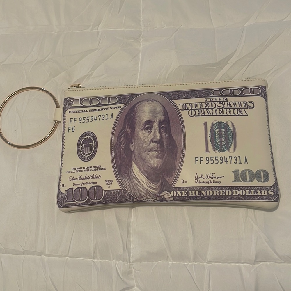 Women’s money clutch pu leather cute ring holder